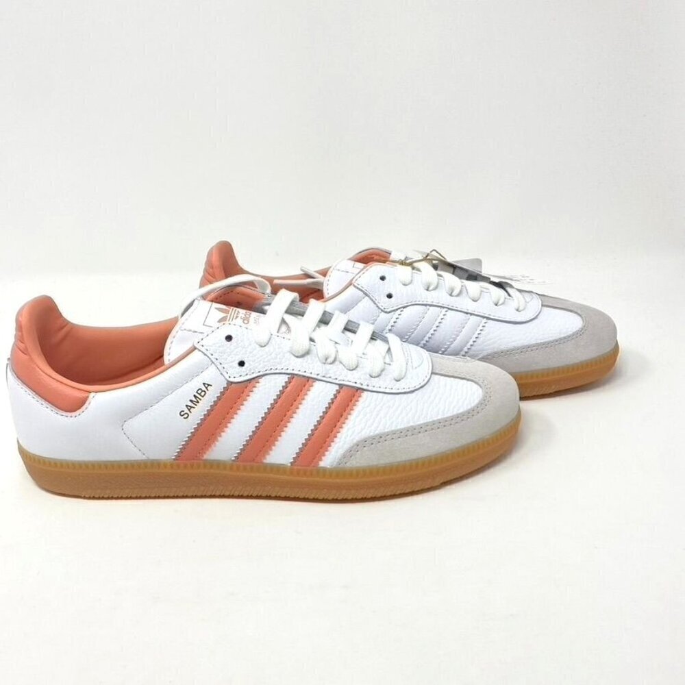 adidas Originals Samba OG White/Clay/White Size Various - Picture 2 of 15
